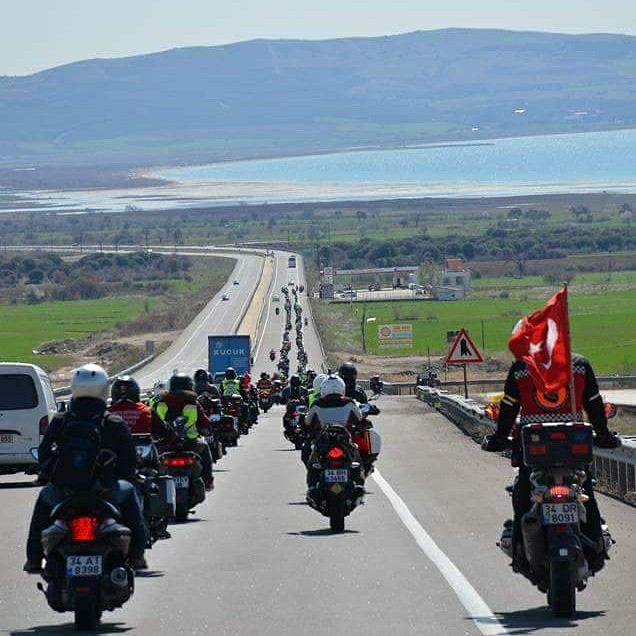 18 Mart Çanakkale Zaferi Ve Şehit Anma İçin Muhteşem Motosiklet Korteji 7. İçerik Fotoğrafı