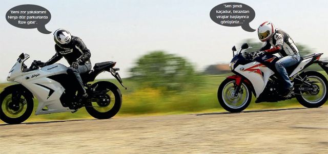2012 Honda CBR250R & Kawasaki Ninja 250R 4. İçerik Fotoğrafı