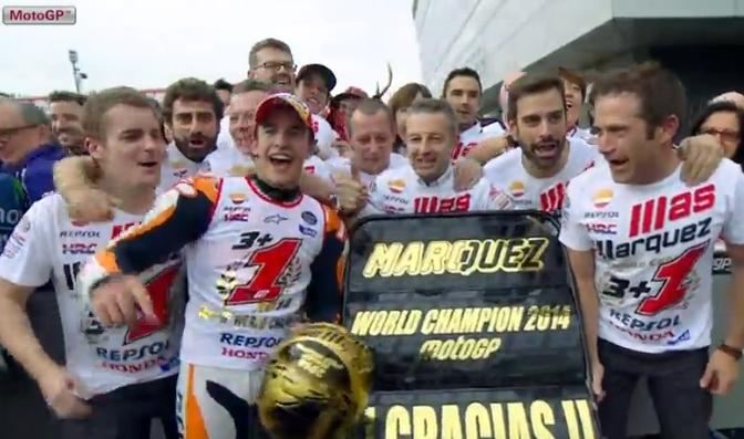 2014 MotoGP Dünya Şampiyonu Marc Marquez! 4. İçerik Fotoğrafı
