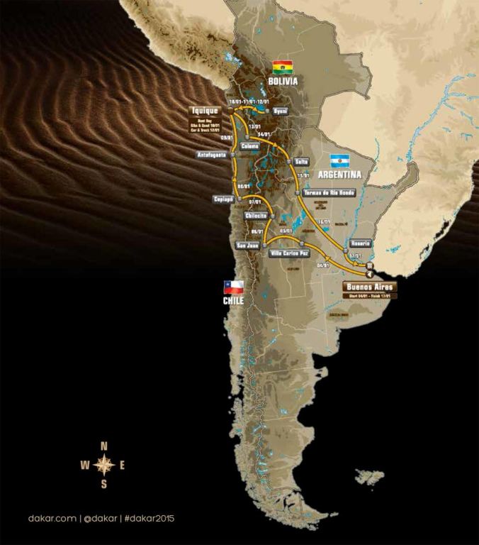 2015 Dakar Rallisi Hakkındaki Detaylar Netleşiyor 1. İçerik Fotoğrafı