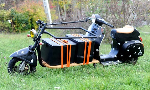 cargo-scooter: motofocker 1. İçerik Fotoğrafı