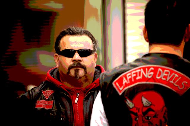Devils Ride motosiklet kulübünün başkanı Gypsy 2. İçerik Fotoğrafı