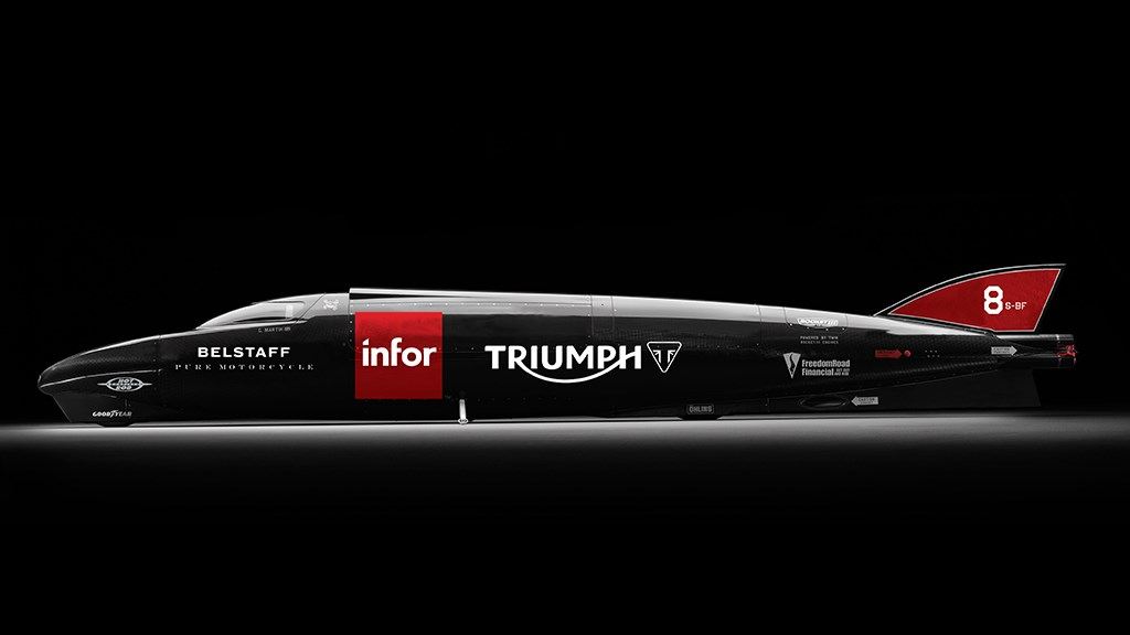 Guy Martin, Kara Hız Rekoru Girişimini Triumph ile Gerçekleştirecek! 1. İçerik Fotoğrafı