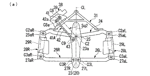 Honda'dan Üç Tekerlekli Motosiklet İçin Patent Başvurusu 3. İçerik Fotoğrafı