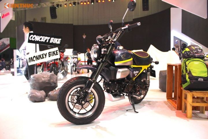 Honda Monkey 125 Metal Haliyle Vietnam Motosiklet Fuarı’nda!  1. İçerik Fotoğrafı