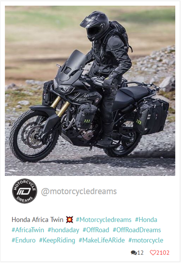 MotorcycleDreams; Uluslararası Üne Kavuşmuş Bir Türk Sayfası 5. İçerik Fotoğrafı