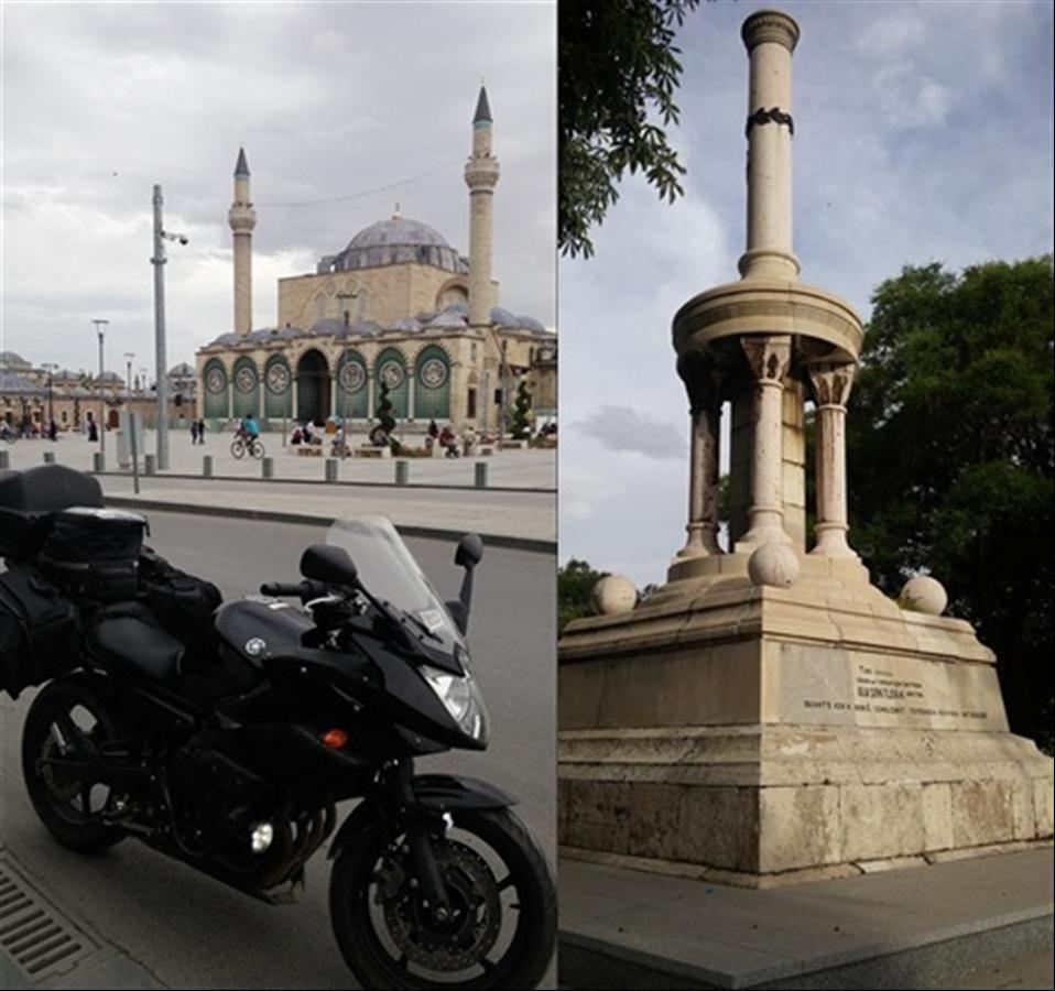 Motosiklet ile Kapdokya'dan Konya’ya Zorlu Yolculuk 1. İçerik Fotoğrafı