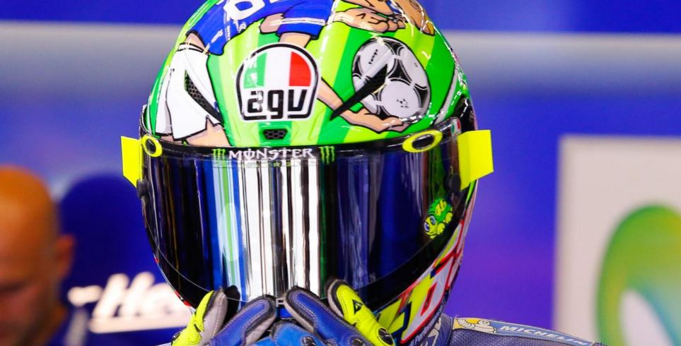 Mugello'daki İtalyan GP'sine Özel Rossi'nin Yeni AGV Kaskı! 1. İçerik Fotoğrafı