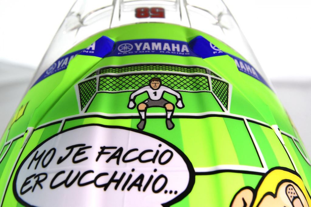 Mugello'daki İtalyan GP'sine Özel Rossi'nin Yeni AGV Kaskı! 3. İçerik Fotoğrafı