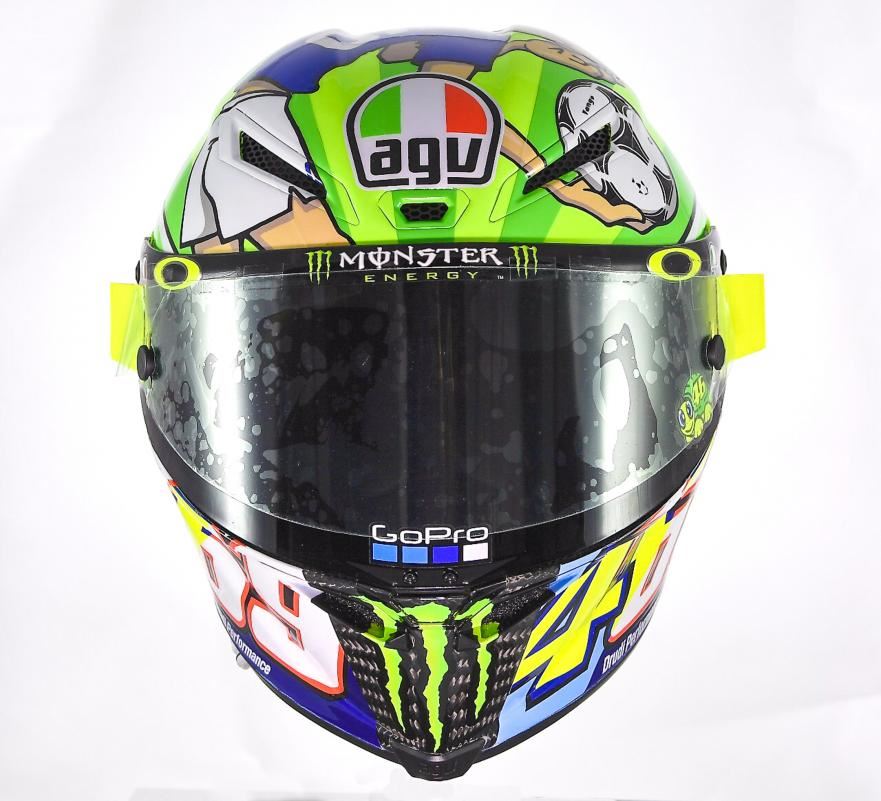 Mugello'daki İtalyan GP'sine Özel Rossi'nin Yeni AGV Kaskı! 6. İçerik Fotoğrafı