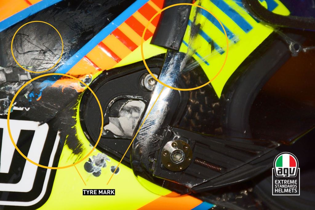 Rossi'nin Aragon Kazası Sonrası Yapılan Kask Analizi Açıklandı! 8. İçerik Fotoğrafı