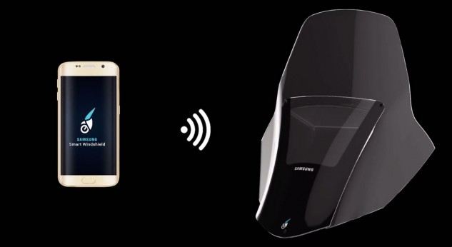 Samsung Motosikletlere Özel Akıllı Ön Cam! 3. İçerik Fotoğrafı