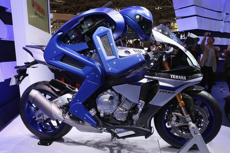 Yamaha'dan Motosiklet Süren Robot: Motobot! 2. İçerik Fotoğrafı