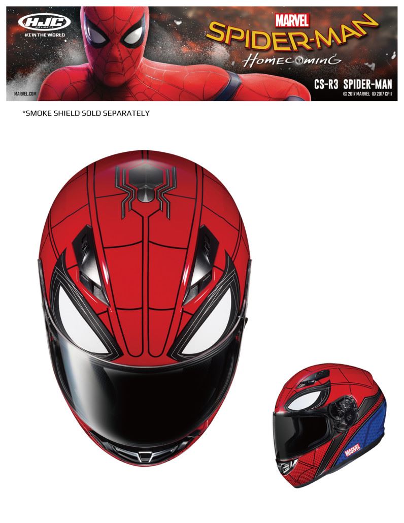 Yeni Versiyonu ile HJC Spider-Man ve Iron-Man Konseptli Kask! 9. İçerik Fotoğrafı