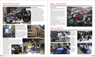 Fuar EICMA: Motoguzzi & MV Agusta & Peugeot