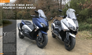 Test: Yamaha T-Max 2017, Polini'li T-Rex'e Karşı
