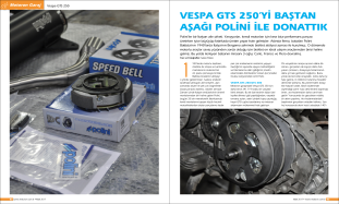 Motoron Garaj: Vespa GTS 250