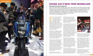 Fuar Eicma: Eicma 2017'den Yeni Modeller 