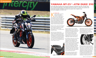Karşılaştırma: Yamaha MT-25 - KTM Duke 390