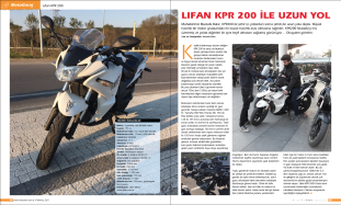 MotoGaraj: Lifan KPR 200 İle Uzun Yol