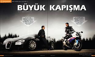 Karşılaştırma: Büyük Kapışma
BMW S100RR - Bugatti