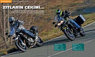 Karşılaştırma: Triumph Tiger 800 - Husqvarna Nuda 