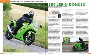 Test: 250’liklerin Dönüşü
Kawasaki Ninja 250 R / 