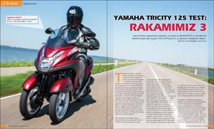 İlk Sürüş: Rakamımız 3 Yamaha Tricity 125