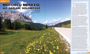 Gezi: Motorcu Mekkesi; Alp Dağları, Dolomitiler