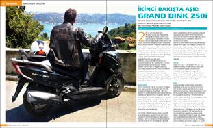 İlk Sürüş: Kymco Grand Dink 250i