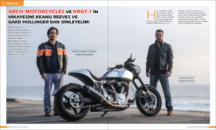 Röportaj: Custom Motosiklet Tasarımcısı Gard Hollinger ve Hollywood Yıldızı Keanu Reeves 