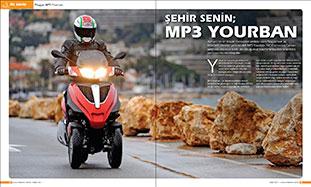 İlk Sürüş: Şehir Senin; Piaggio MP3 Yourban