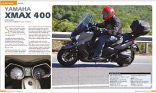 Test; Yamaha X-Max 400