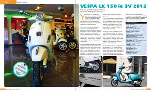 Test: Vespa LX 150 i.e. 3V 2012